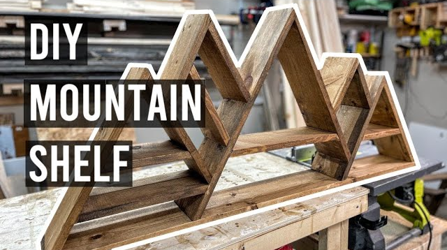 DIY Mountain Shelf + Free Plans | DIY Woodworking Project