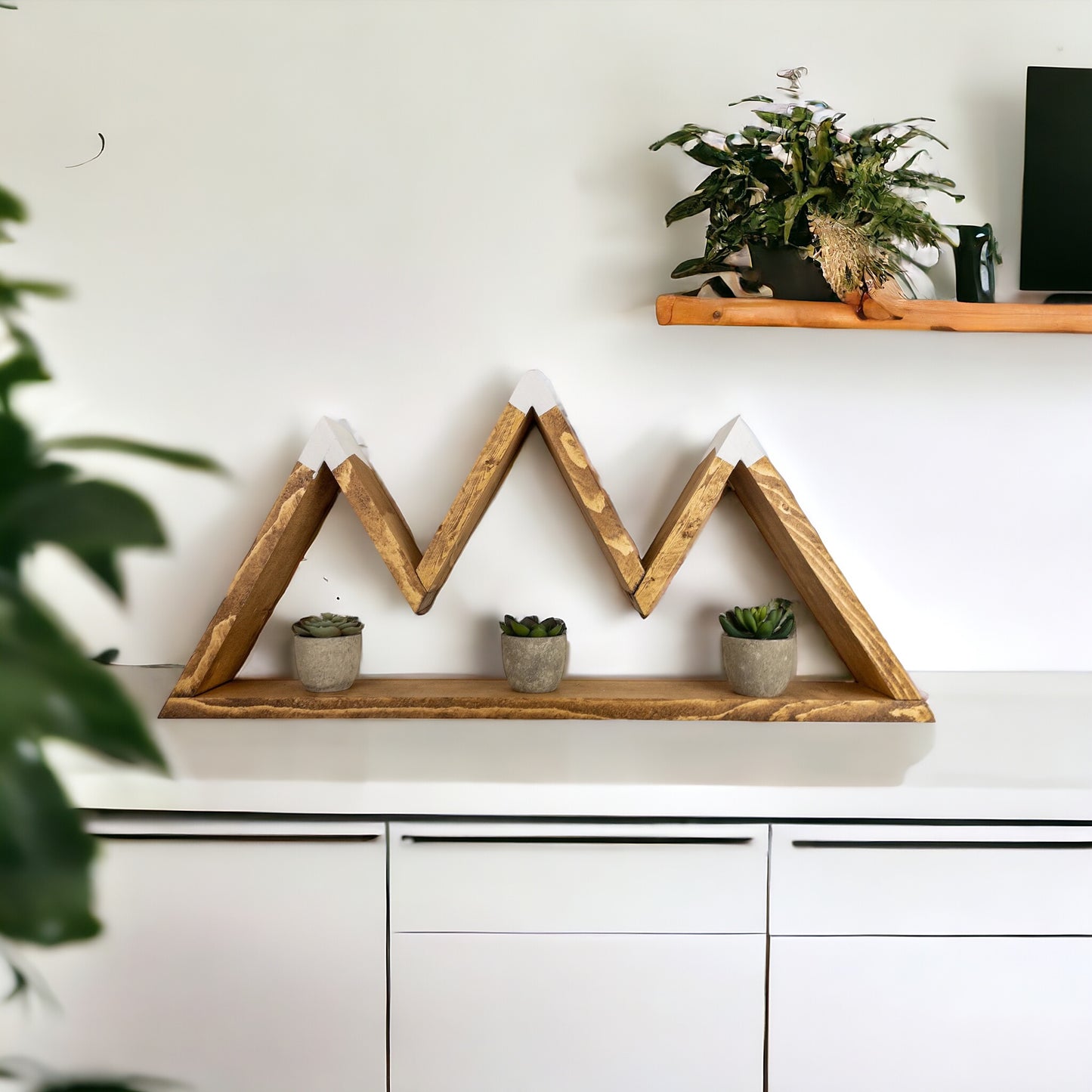 3 Peak Mountain Shelf - 27" x 13"