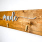 3D 'Look What We Made' Wooden Art Display Sign