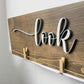 3D 'Look What We Made' Wooden Art Display Sign