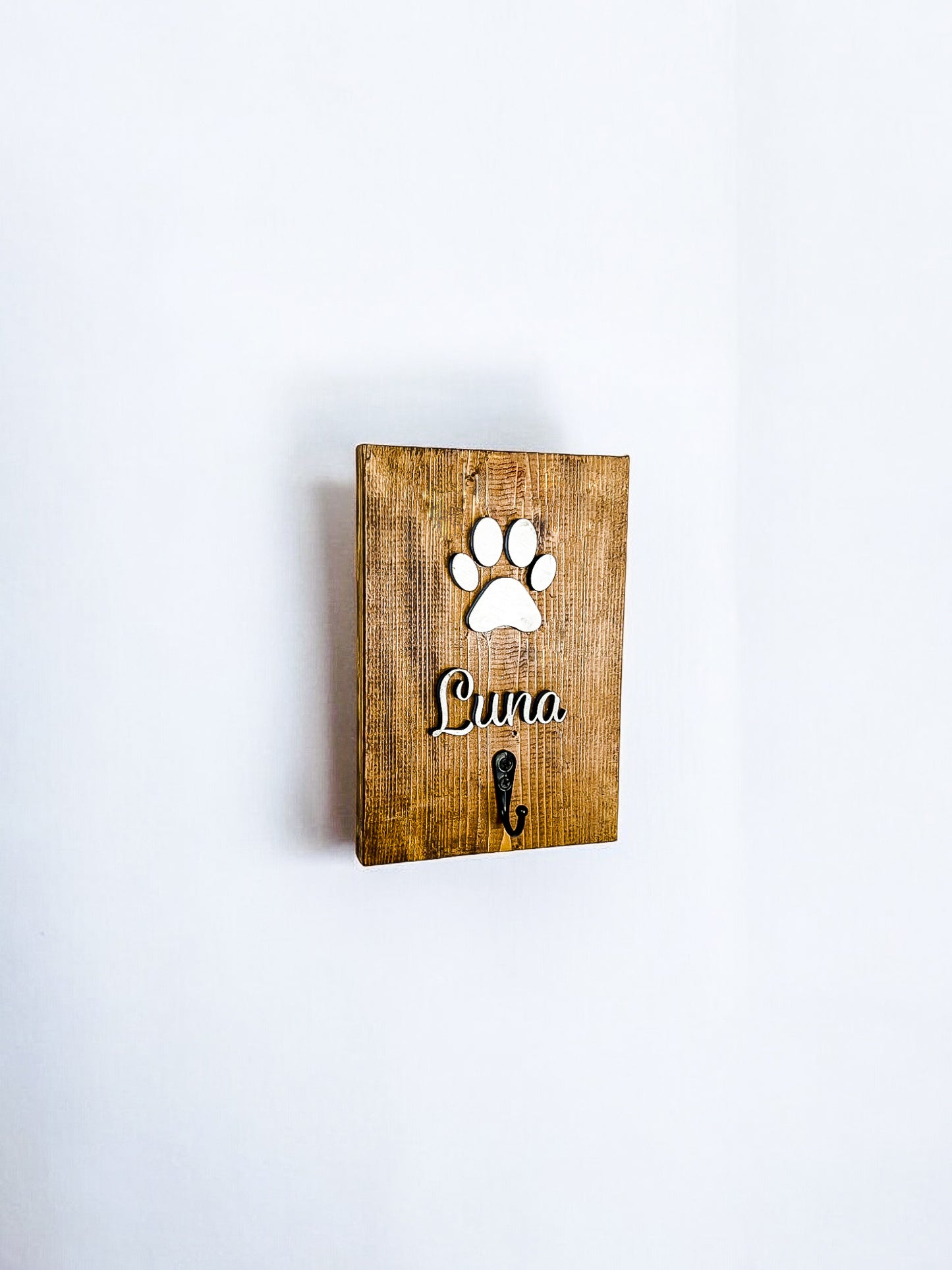 Personalized Dog Leash Holder