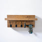 Wall Mounted Key Rack with Mail Holder - 12"