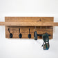 Wall Mounted Key Rack with Mail Holder - 12"