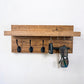 Wall Mounted Key Rack with Mail Holder - 12"