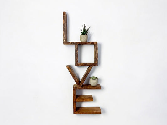 Wood Love Sign