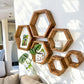 Set of 6 Honeycomb Shelves - 3.5" Depth